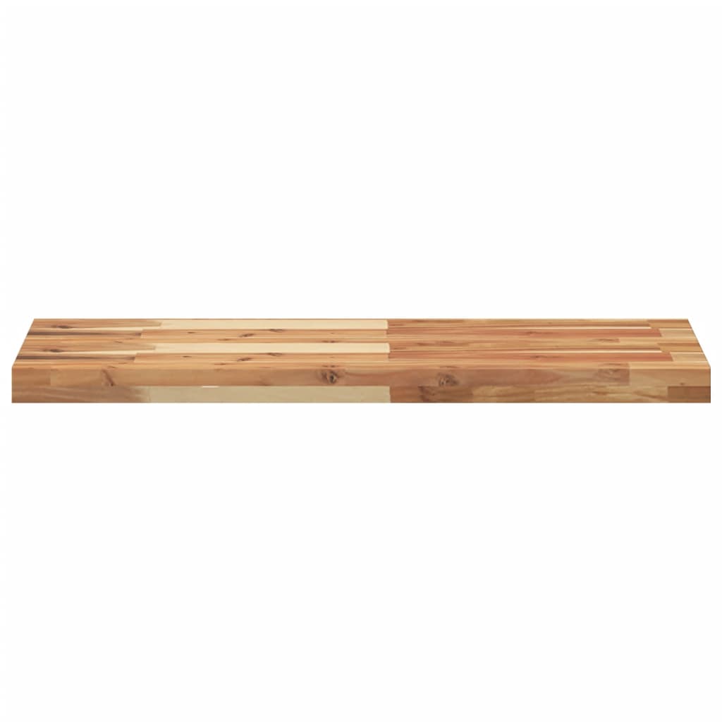 4 db olajbevonatú tömör akácfa függőpolc 100 x 30 x 4 cm