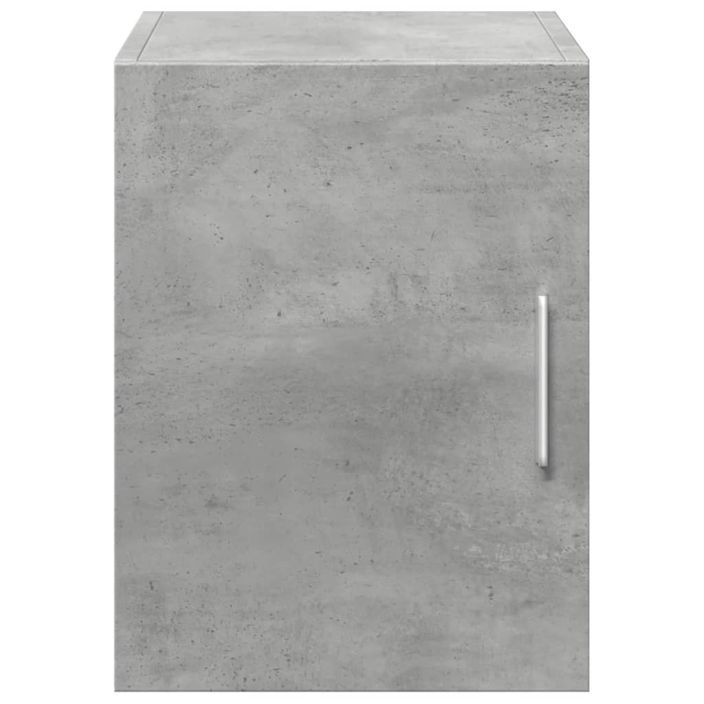 betonszürke szerelt fa faliszekrény 30 x 42,5 x 40 cm