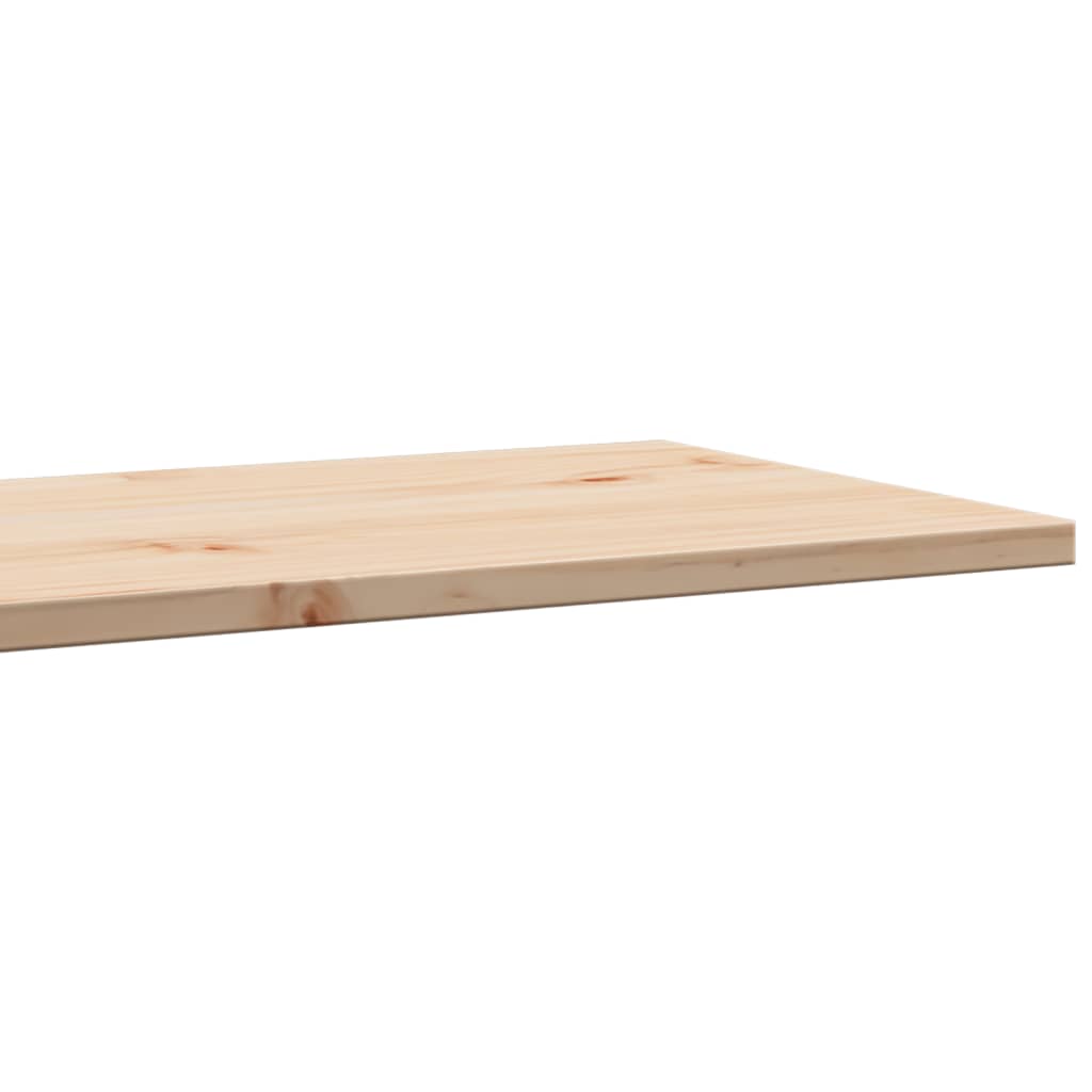 2 db tömör fenyőfa téglalap alakú asztallap 70 x 35 x 1,7 cm