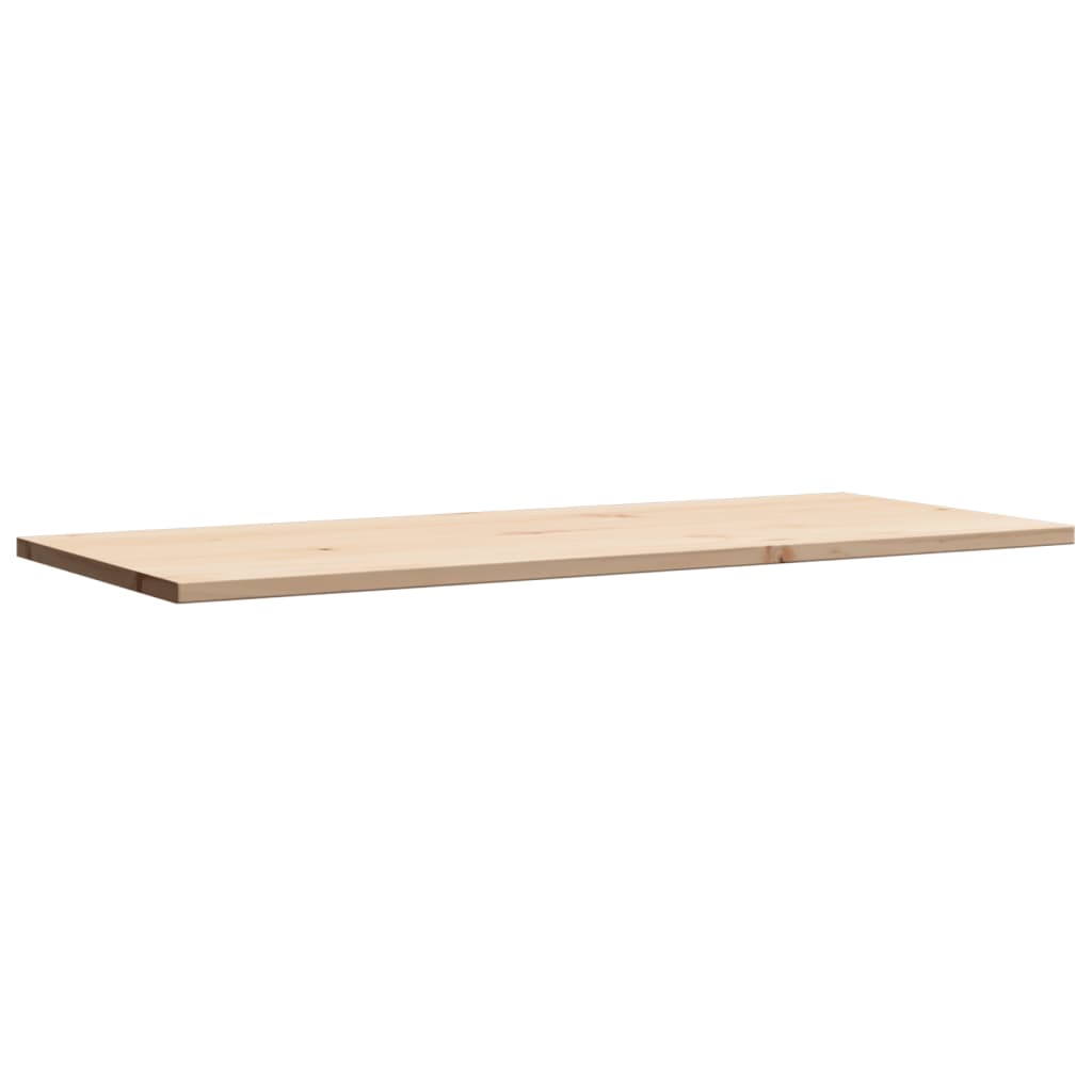 tömör fenyőfa téglalap alakú asztallap 90 x 40 x 1,7 cm
