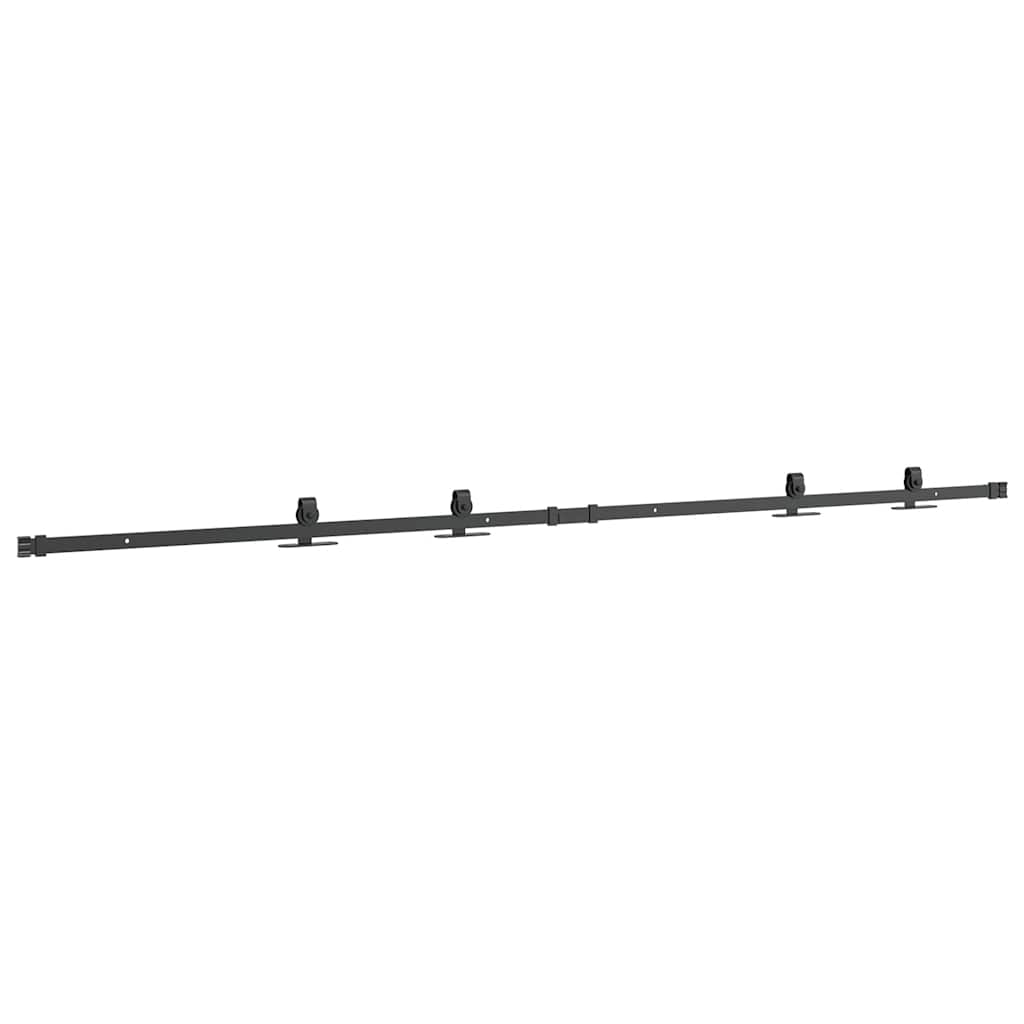 Tolószekrény ajtókészlet 200 cm szénacél