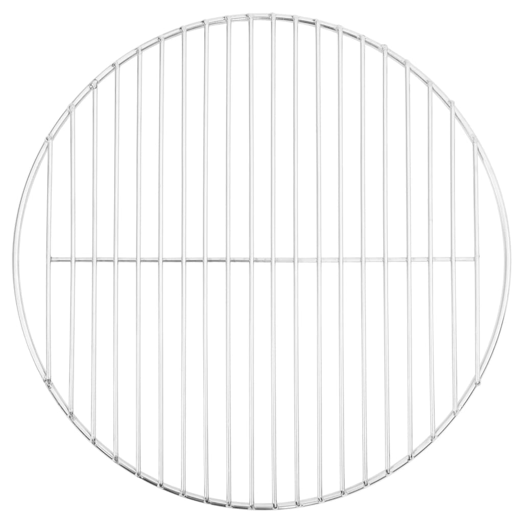 kerek 304 rozsdamentes acél BBQ grillrács Ø40 cm