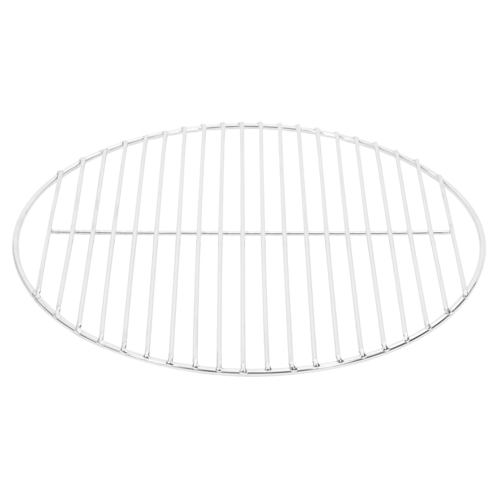 kerek 304 rozsdamentes acél BBQ grillrács Ø40 cm