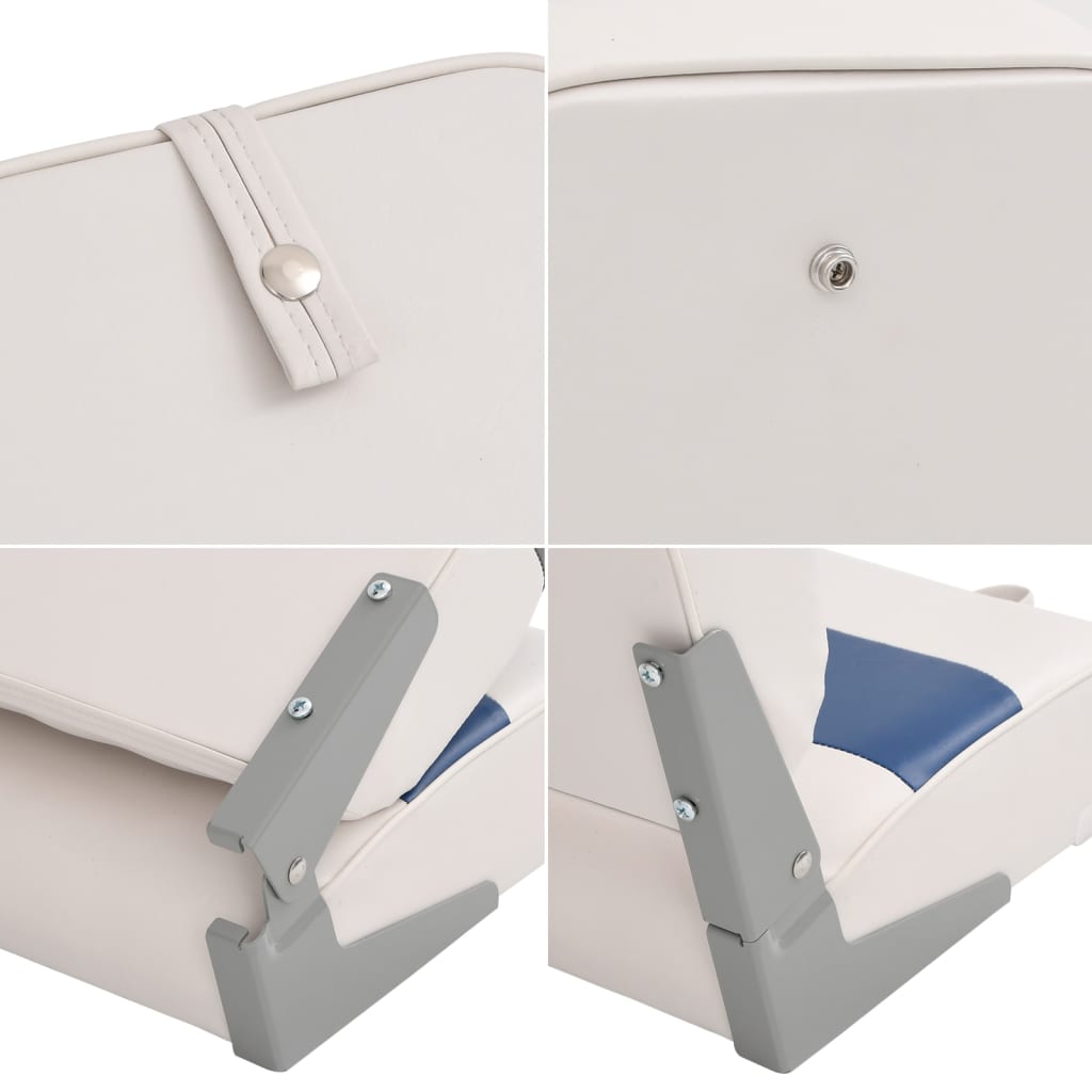 összecsukható csónakülés magas háttámlával 44x38x55 cm