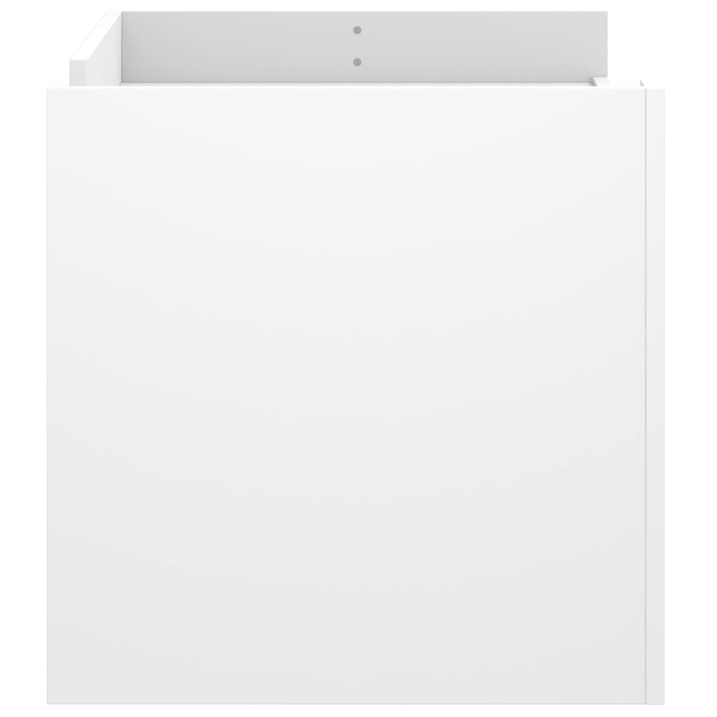 fekete szerelt fa dohányzóasztal 100 x 50 x 50 cm