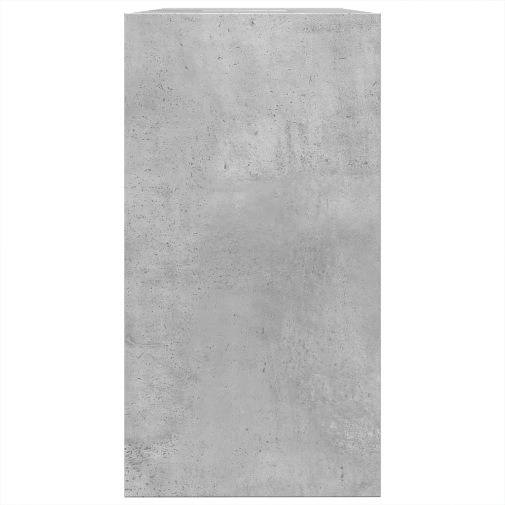 betonszürke szerelt fa mosdószekrény 63 x 29 x 55 cm