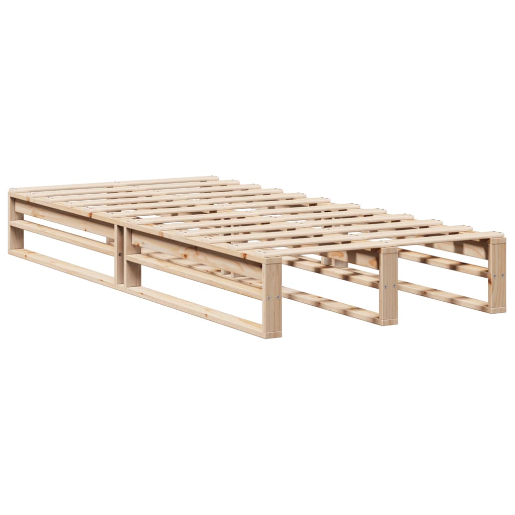 tömör fenyőfa ágy matrac nélkül 90 x 200 cm