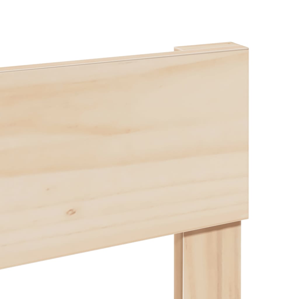 tömör fenyőfa ágy matrac nélkül 90 x 200 cm