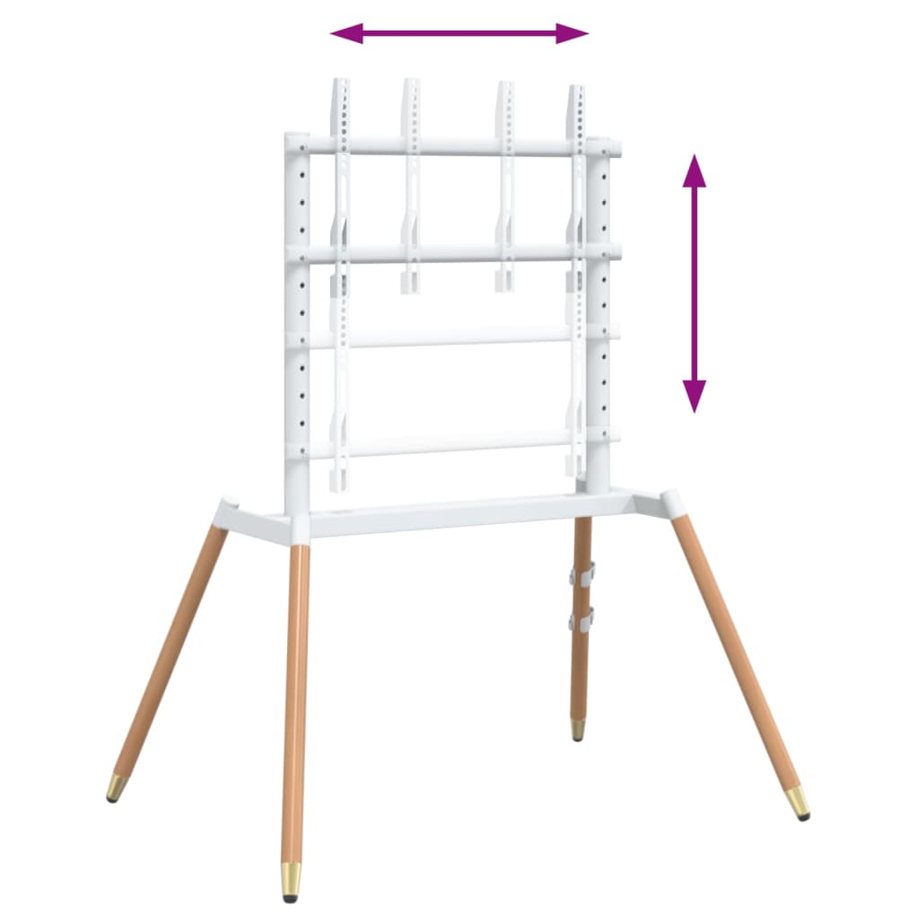 4 lábú TV-állvány 37"-86" képernyőhöz max VESA 400x600 mm 60 kg