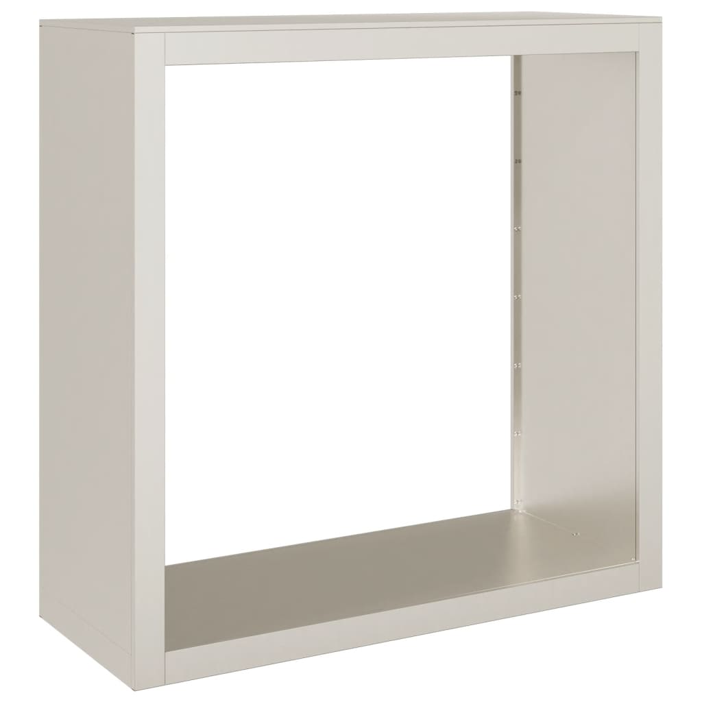 tűzifa állvány 100x40x100 cm időjárásálló acél