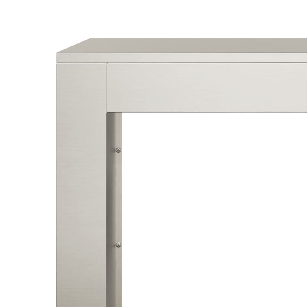 tűzifa állvány 100x40x100 cm időjárásálló acél