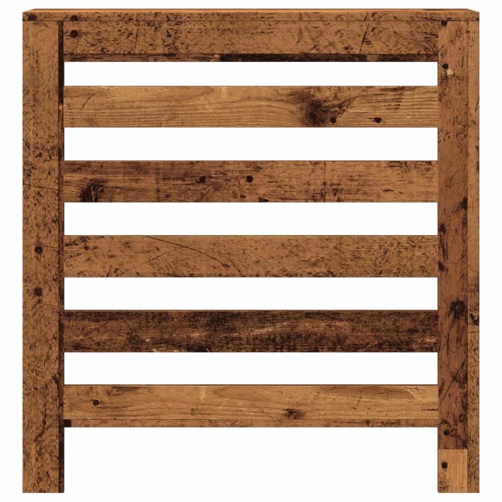 antik fa színű szerelt fa radiátorburkolat 78 x 20 x 82 cm