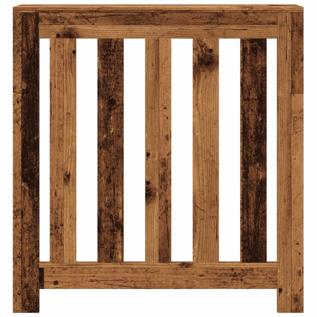 antik fa színű szerelt fa radiátorburkolat 78 x 20 x 82 cm