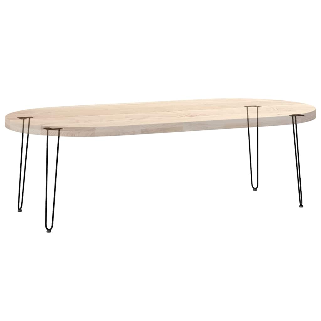 4 db-os hajtűlábak konzolasztalhoz, 72 cm, tömör acél, fekete