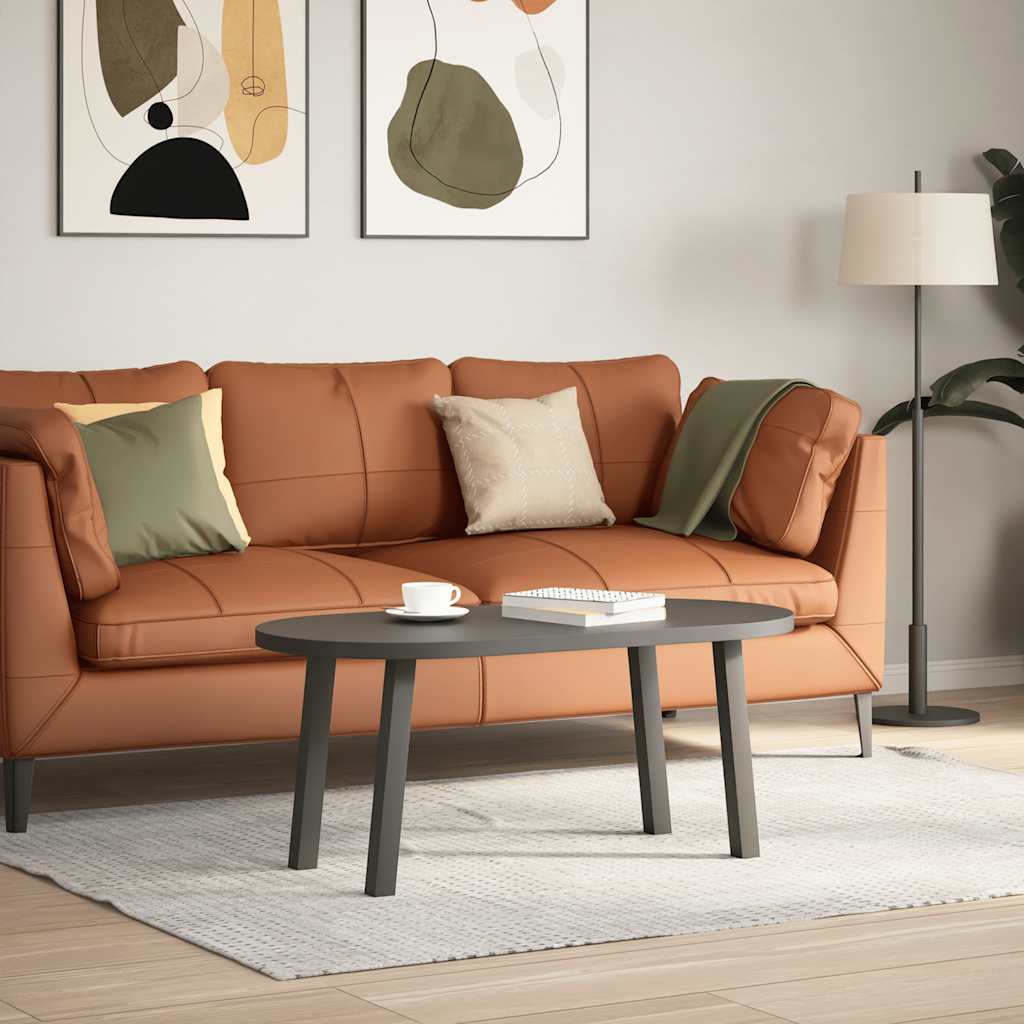 4 db antracitszürke acél dohányzóasztal láb 42 cm