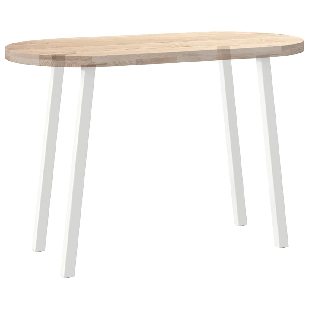4 db fehér acél konzolasztal láb 72 cm