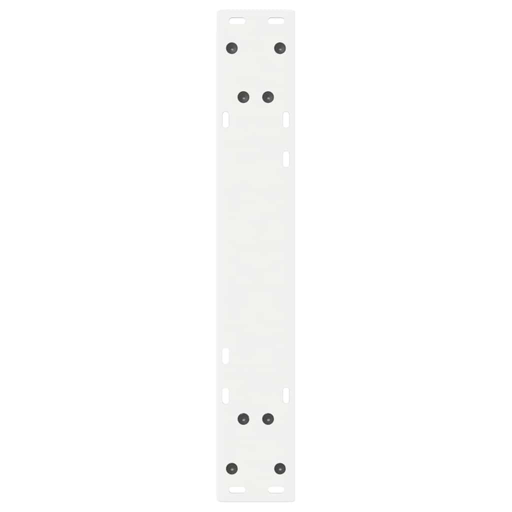2 db fehér étkezőasztal láb 50 x (72-73,3) cm acél étkezőasztal láb