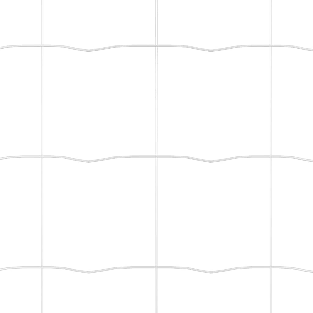 Kerítés oszlopokkal Ezüst 0.6 x 50 m Acél