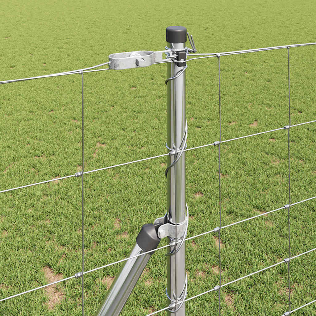 Legelőkerítés Ezüst 25 x 1.2 m Horganyzott acél