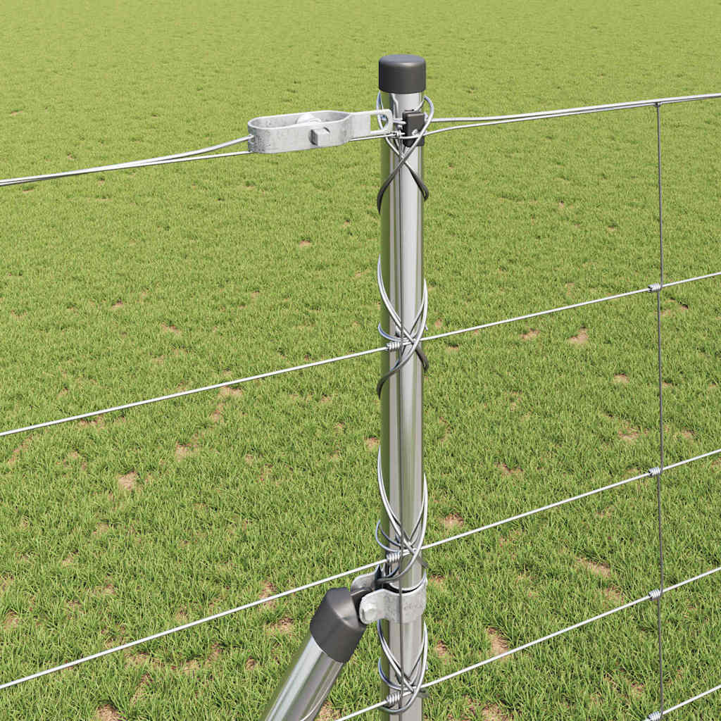 Legelőkerítés Ezüst 25 x 1.4 m Horganyzott acél