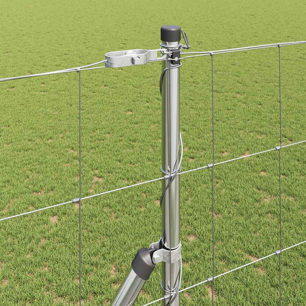 Legelőkerítés Ezüst 25 x 1.5 m Horganyzott acél