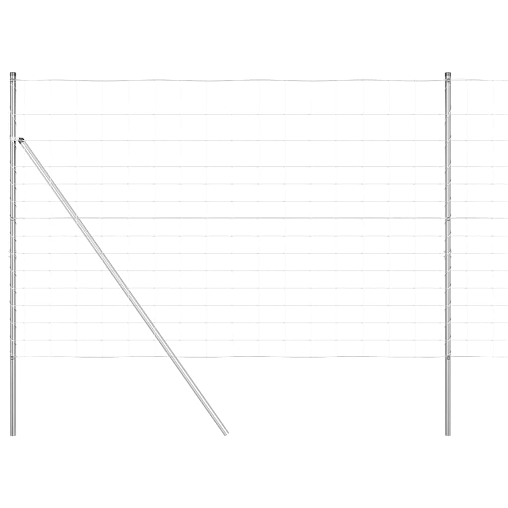 Legelőkerítés Ezüst 25 x 1.6 m Horganyzott acél