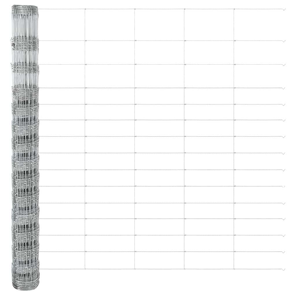 Legelőkerítés Ezüst 25 x 1.6 m Horganyzott acél