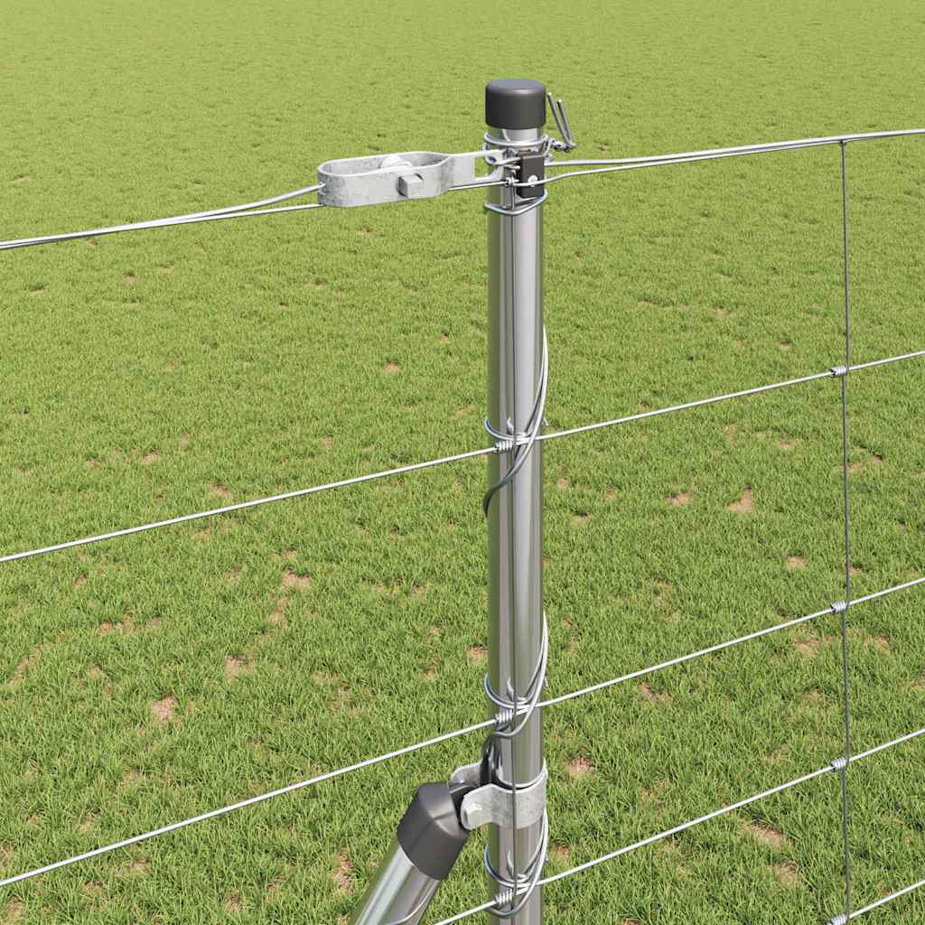 Legelőkerítés Ezüst 25 x 1.6 m Horganyzott acél