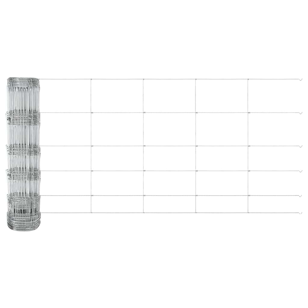 Legelőkerítés Ezüst 50 x 0.8 m Horganyzott acél