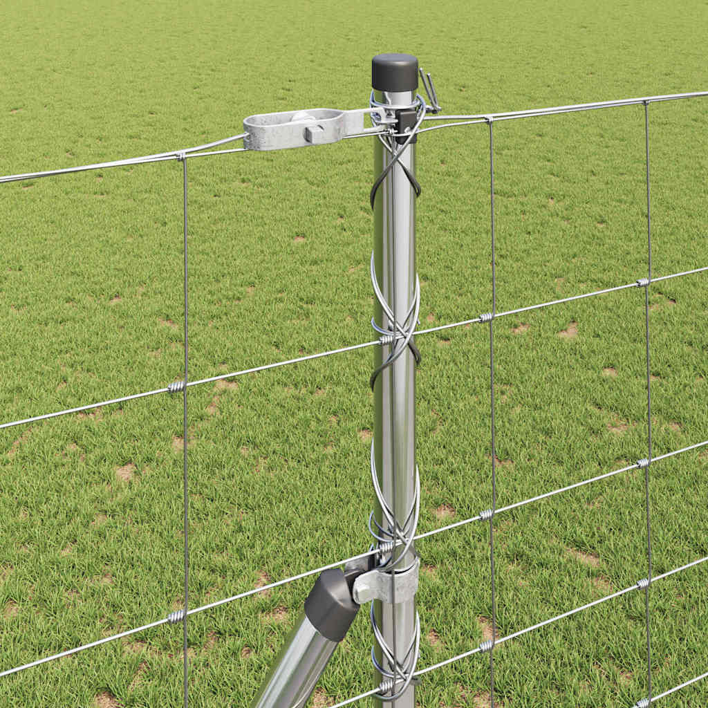 Legelőkerítés Ezüst 50 x 1.4 m Horganyzott acél