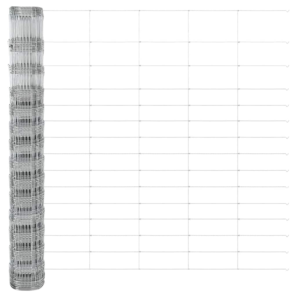 Legelőkerítés Ezüst 50 x 1.6 m Horganyzott acél