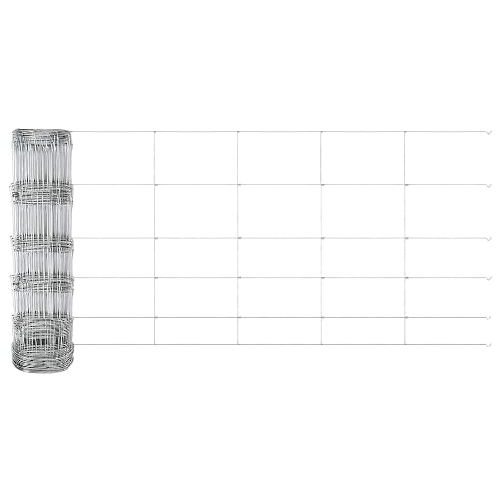 Legelőkerítés Ezüst 100 x 0.8 m Horganyzott acél