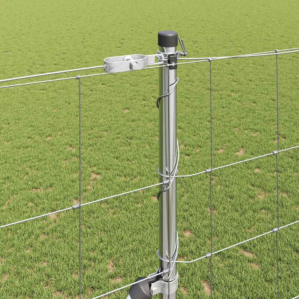 Legelőkerítés Ezüst 25 x 1.5 m Horganyzott acél