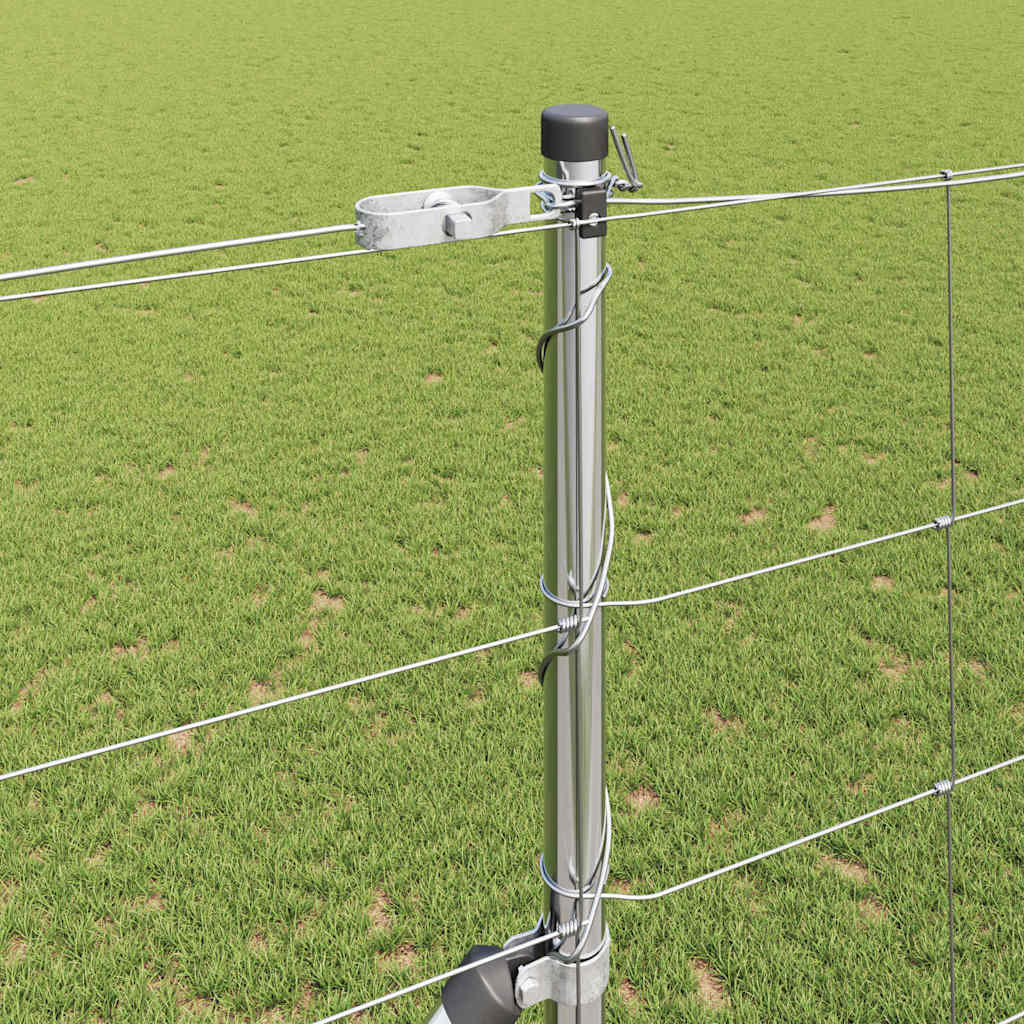 Legelőkerítés Ezüst 25 x 1.5 m Horganyzott acél