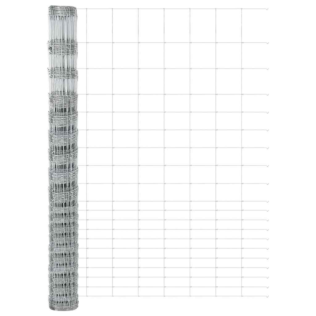 Legelőkerítés Ezüst 25 x 1.6 m Horganyzott acél