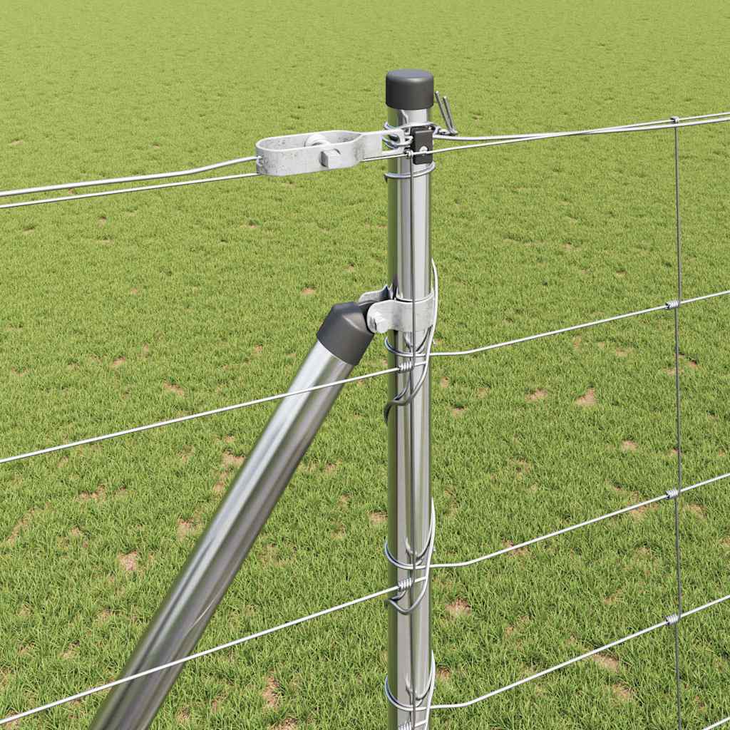 Legelőkerítés Ezüst 25 x 1.6 m Horganyzott acél