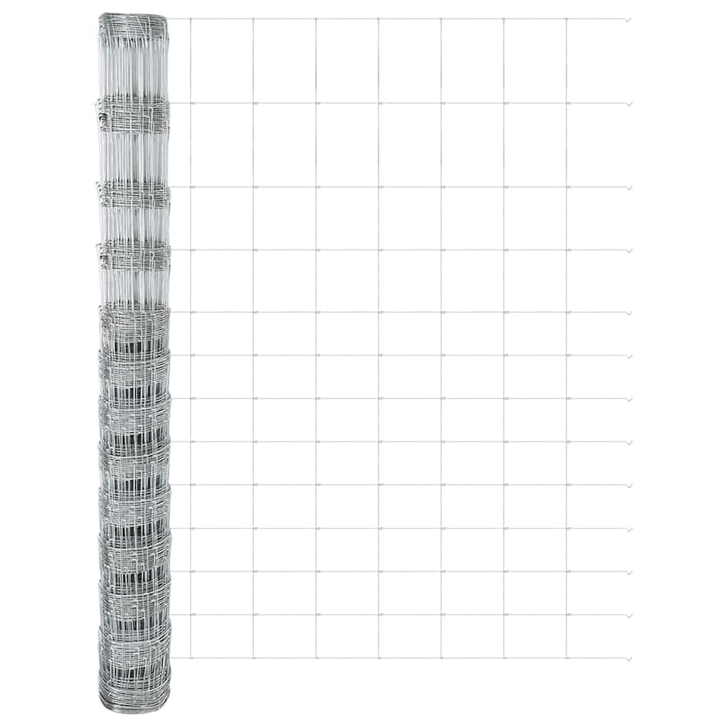 Legelőkerítés Ezüst 50 x 1.5 m Horganyzott acél
