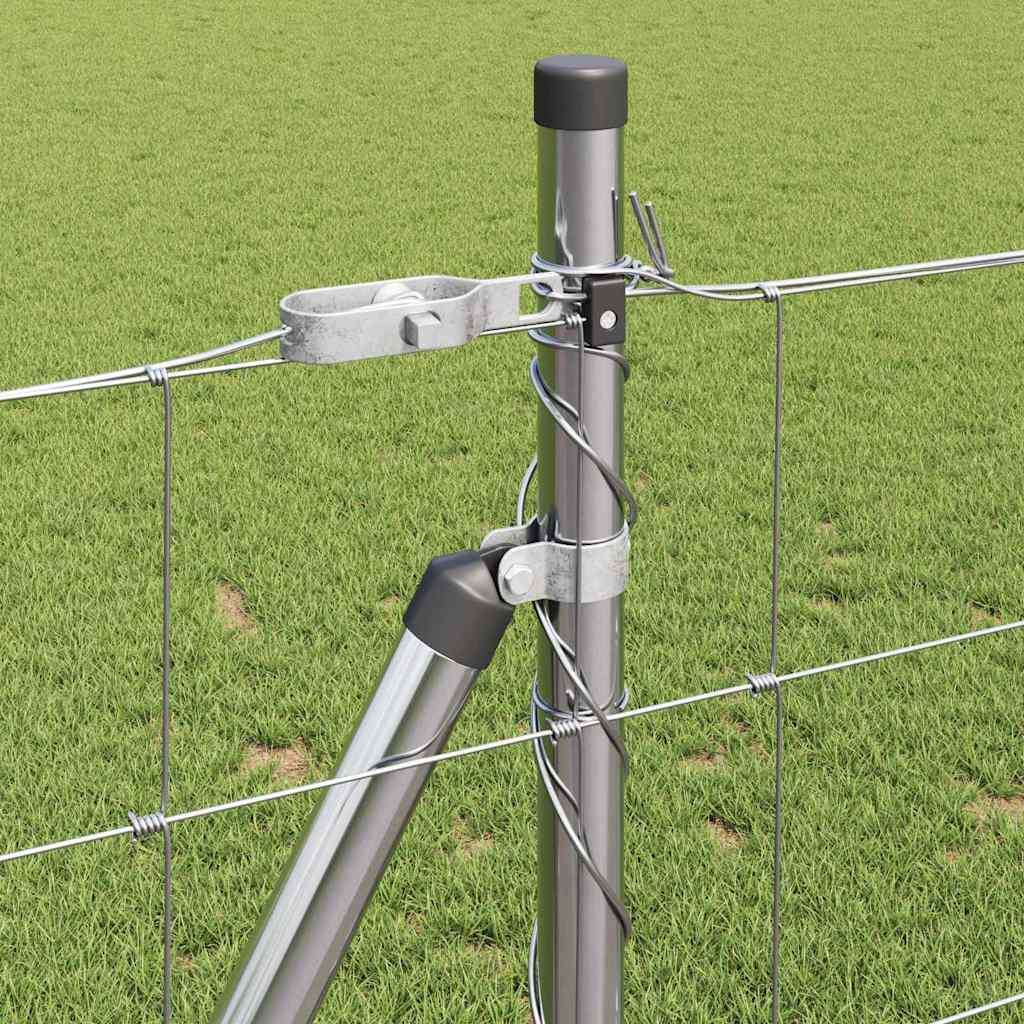 Legelőkerítés Ezüst 25 x 1 m Horganyzott acél