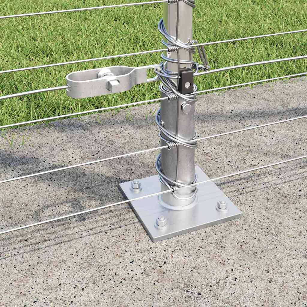 Legelőkerítés Ezüst 25 x 1.5 m Horganyzott acél