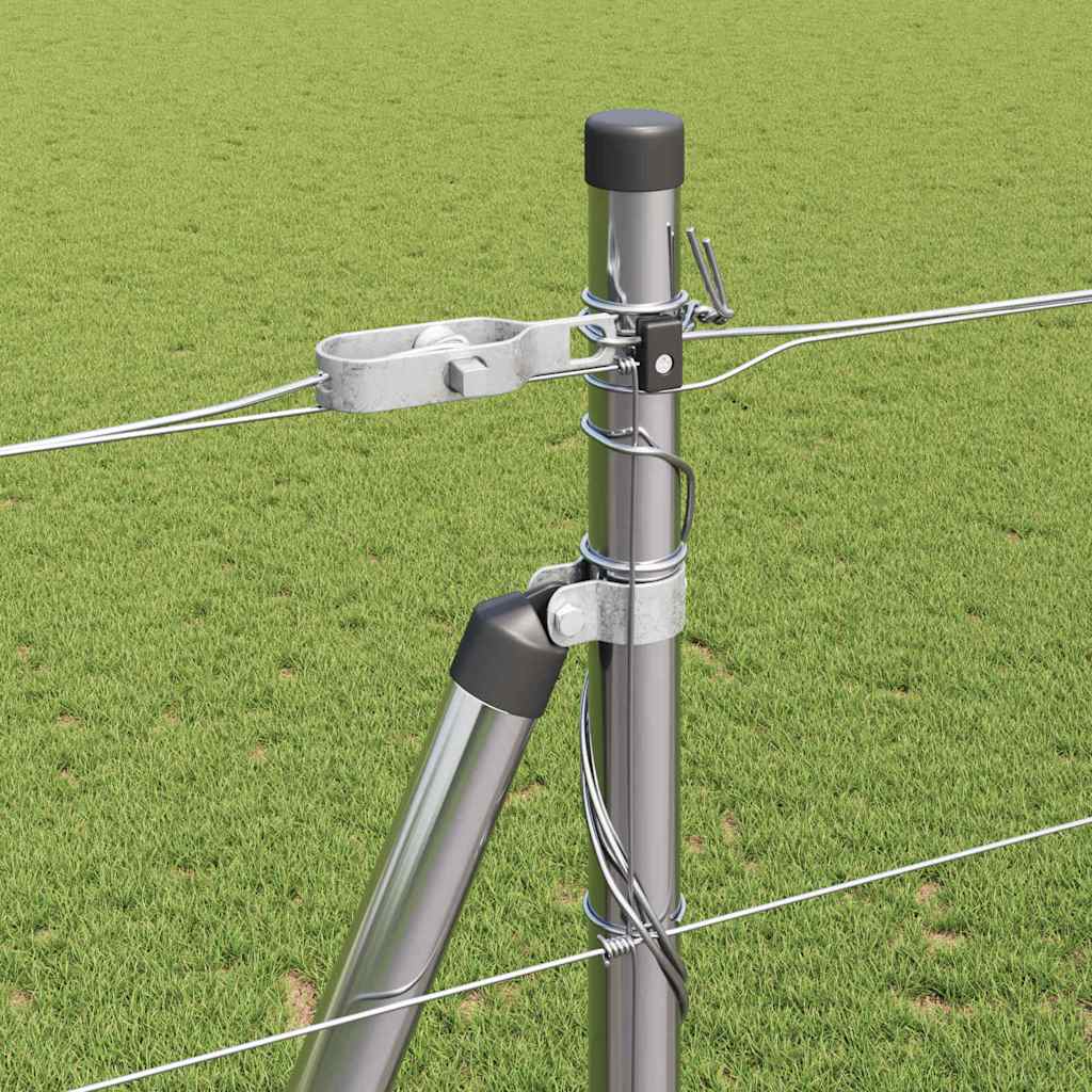 Legelőkerítés Ezüst 25 x 1.5 m Horganyzott acél