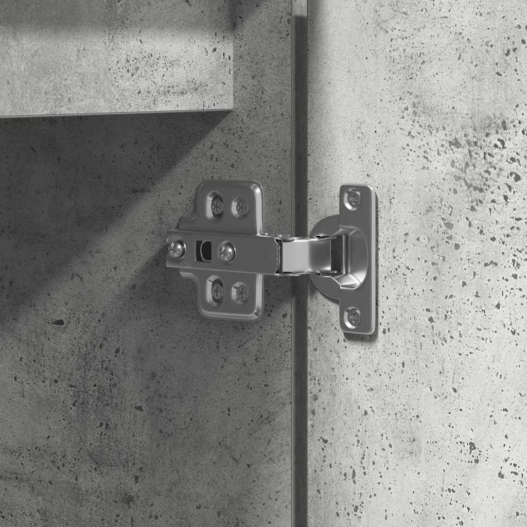 TV szekrény Beton Szürke 100 x 38 x 49 cm Faanyag