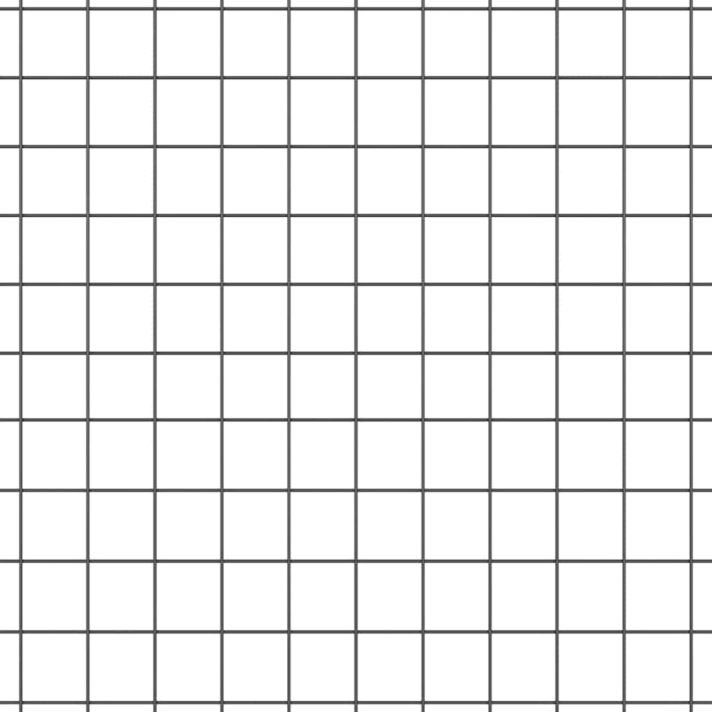 Kerítés oszlopokkal Szürke 1.2 x 50 m Acél