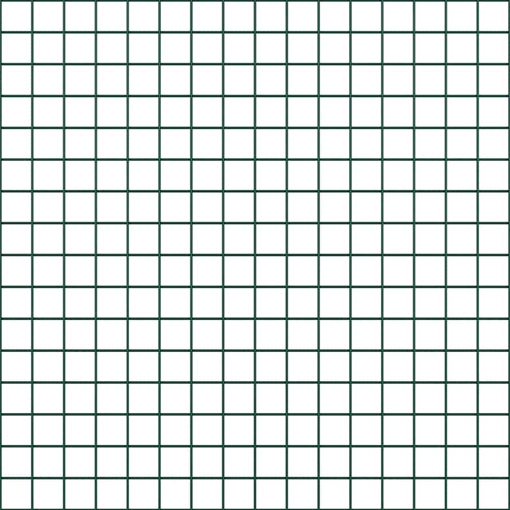Kerítés oszlopokkal Zöld 0.8 x 10 m Acél