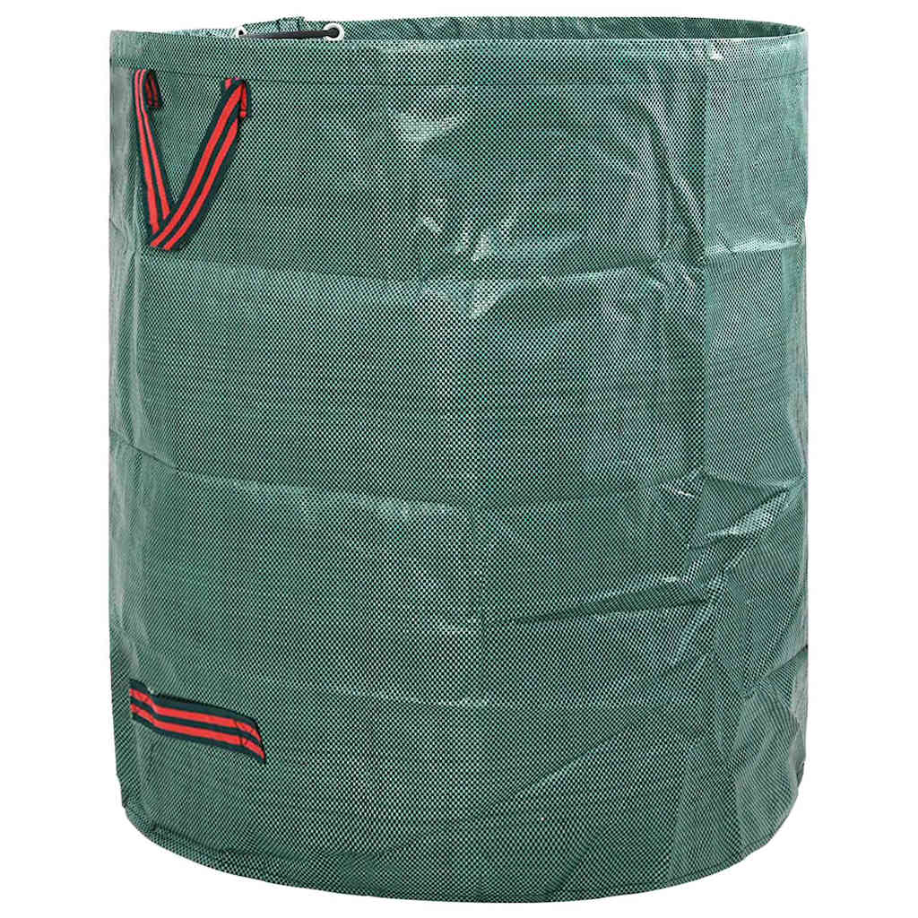Kerti hulladéktáskák 12 pcs Zöld 45 x 45 x 76 cm Polipropilén