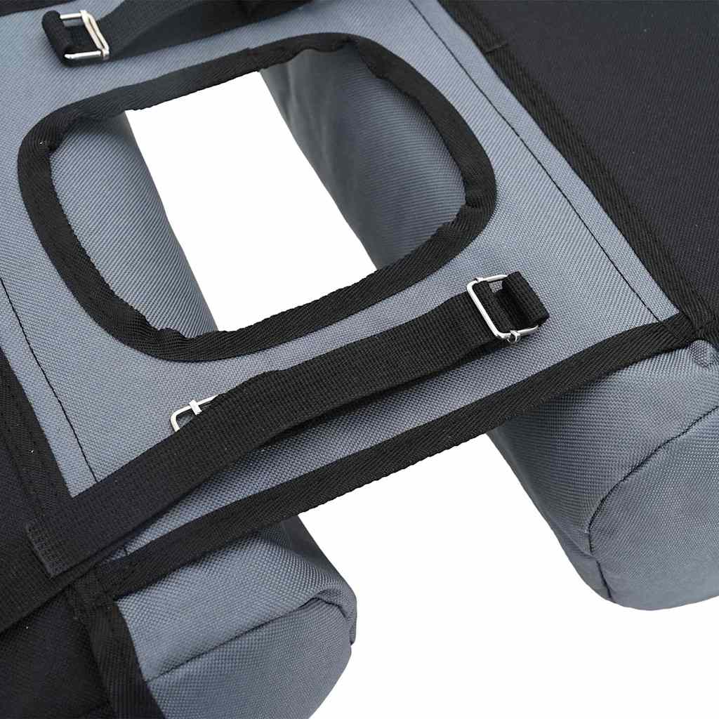Bicikli táska Fekete és Szürke 15.5 x 31.5 x 40 cm Poliészter