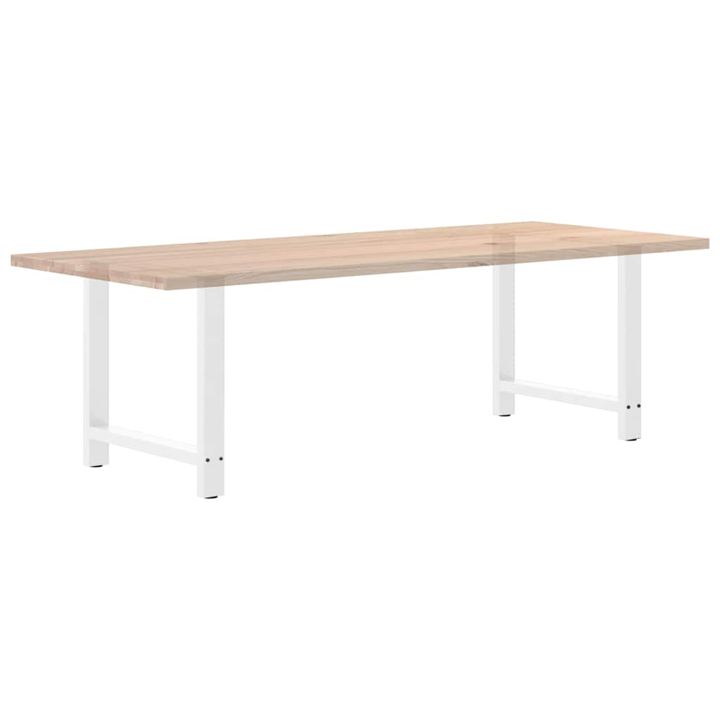 2 db fehér étkezőasztal láb 70 x (72-73) cm acél