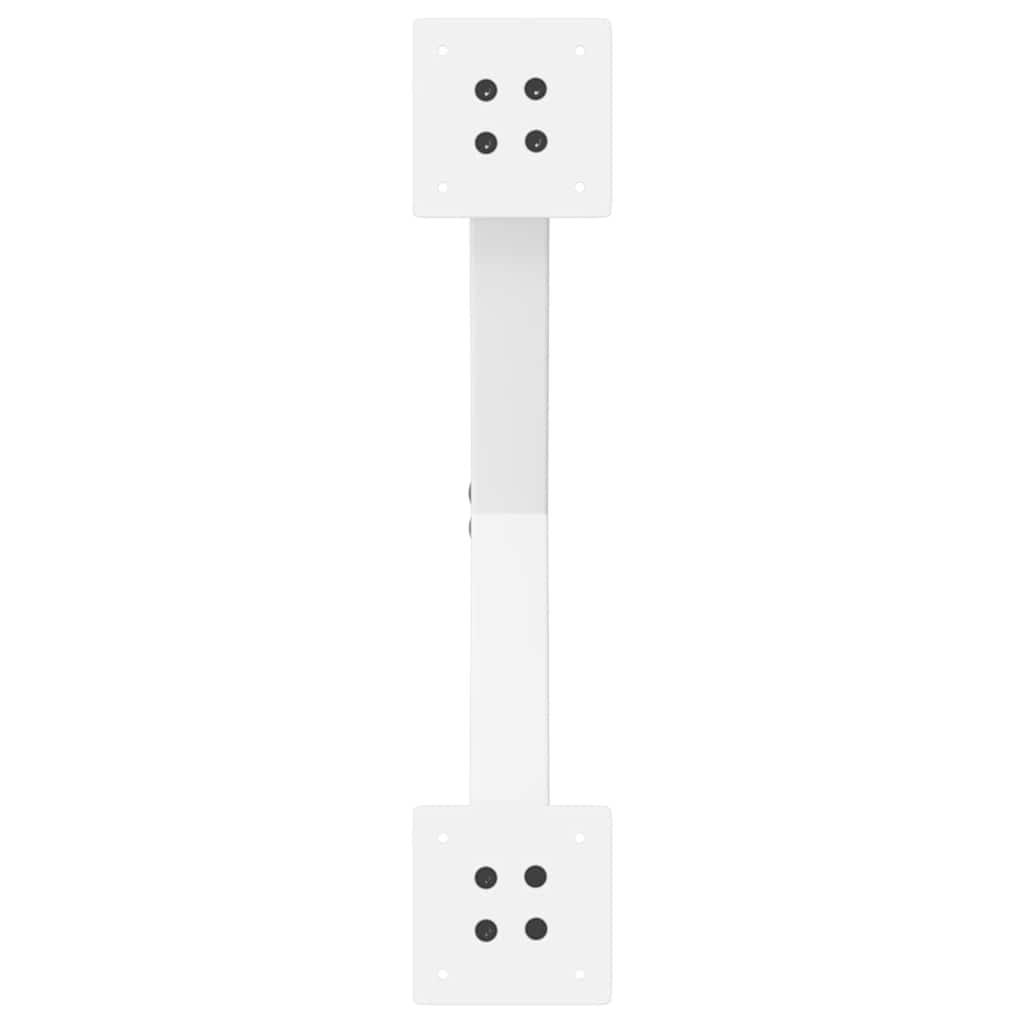 2 db fehér, X alakú étkezőasztal láb 50 x (72-73) cm acél étkezőasztalhoz