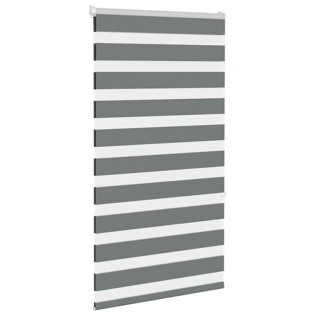 zebrafüggönnyel sötét szürke szövetszélesség 65,9 cm poliészter