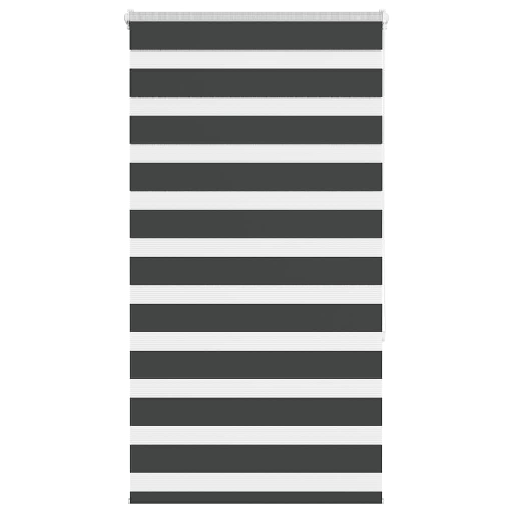 zebrafüggönnyel fekete szövetszélesség 75,9 cm poliészter