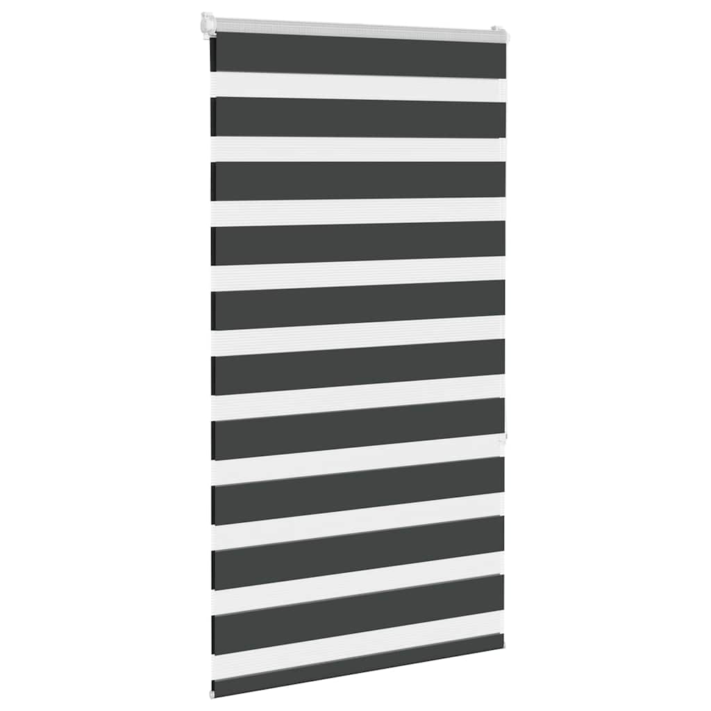 zebrafüggönnyel fekete szövetszélesség 75,9 cm poliészter